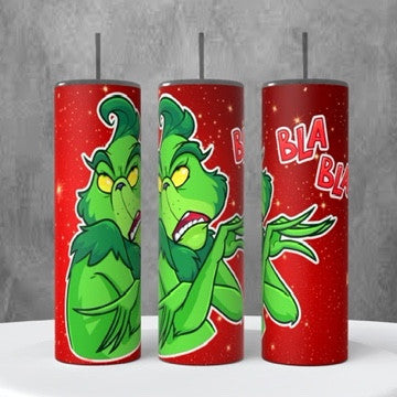 Grinch 20 oz Tumbler #8