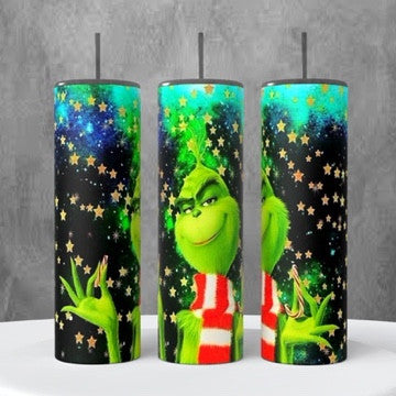 Grinch 20 oz Tumbler #6