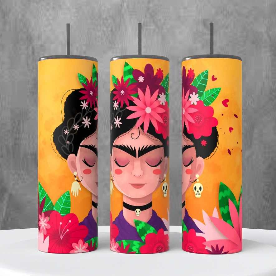 Frida Kahlo 20oz Tumbler #5