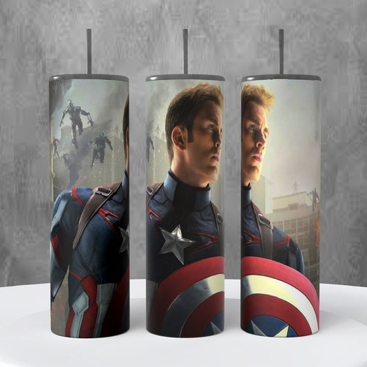 Captain America Tumbler 3