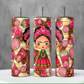 Frida Kahlo Conchas 20oz Tumbler #6