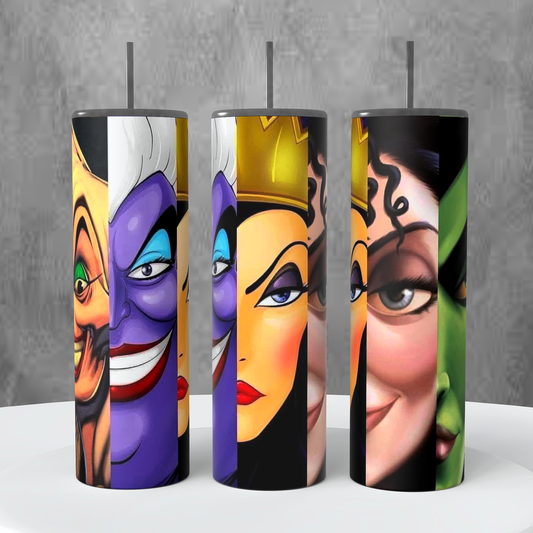 Villains Queens 20 oz Tumbler #1