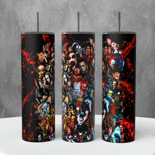 Halloween Horror Icons 20oz Tumbler #10