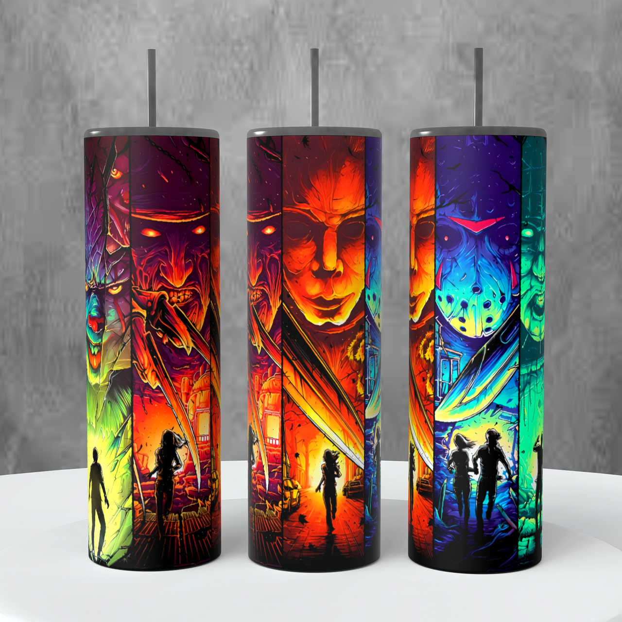 Halloween Horror Icons 20oz Tumbler