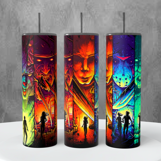 Halloween Horror Icons 20oz Tumbler