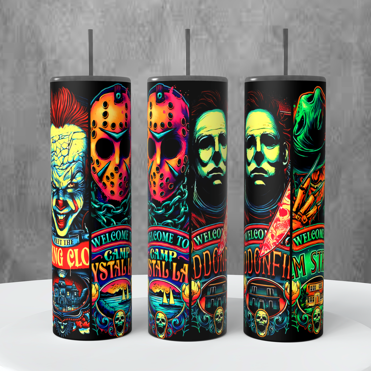 Halloween Horror Icons 20oz Tumbler #3