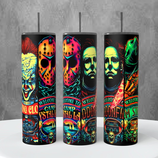 Halloween Horror Icons 20oz Tumbler #3