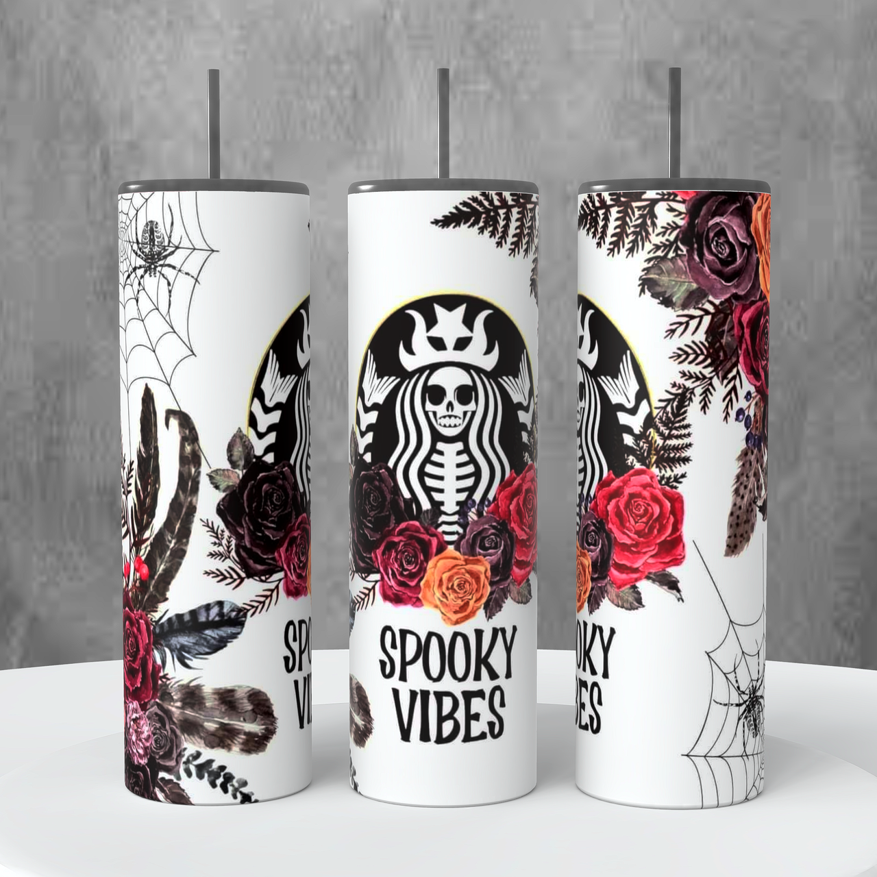 Halloween 20oz Tumbler #5 Spooky Vibes