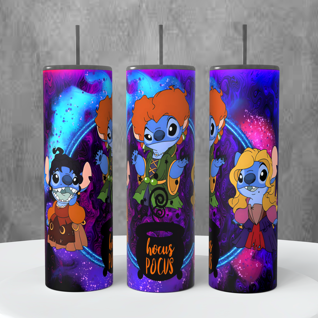 Stitch Hocus Pocus Costume 20 oz Tumbler