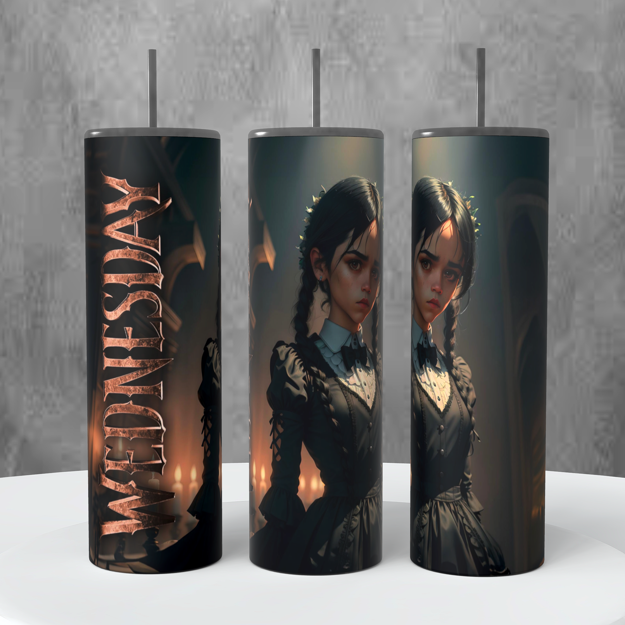 Wednesday Addams 20 oz Tumbler #1