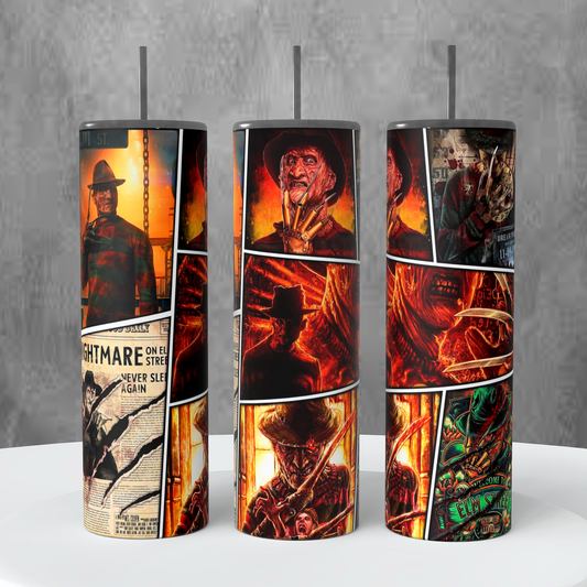 Freddy Krueger 20 oz Tumbler #2