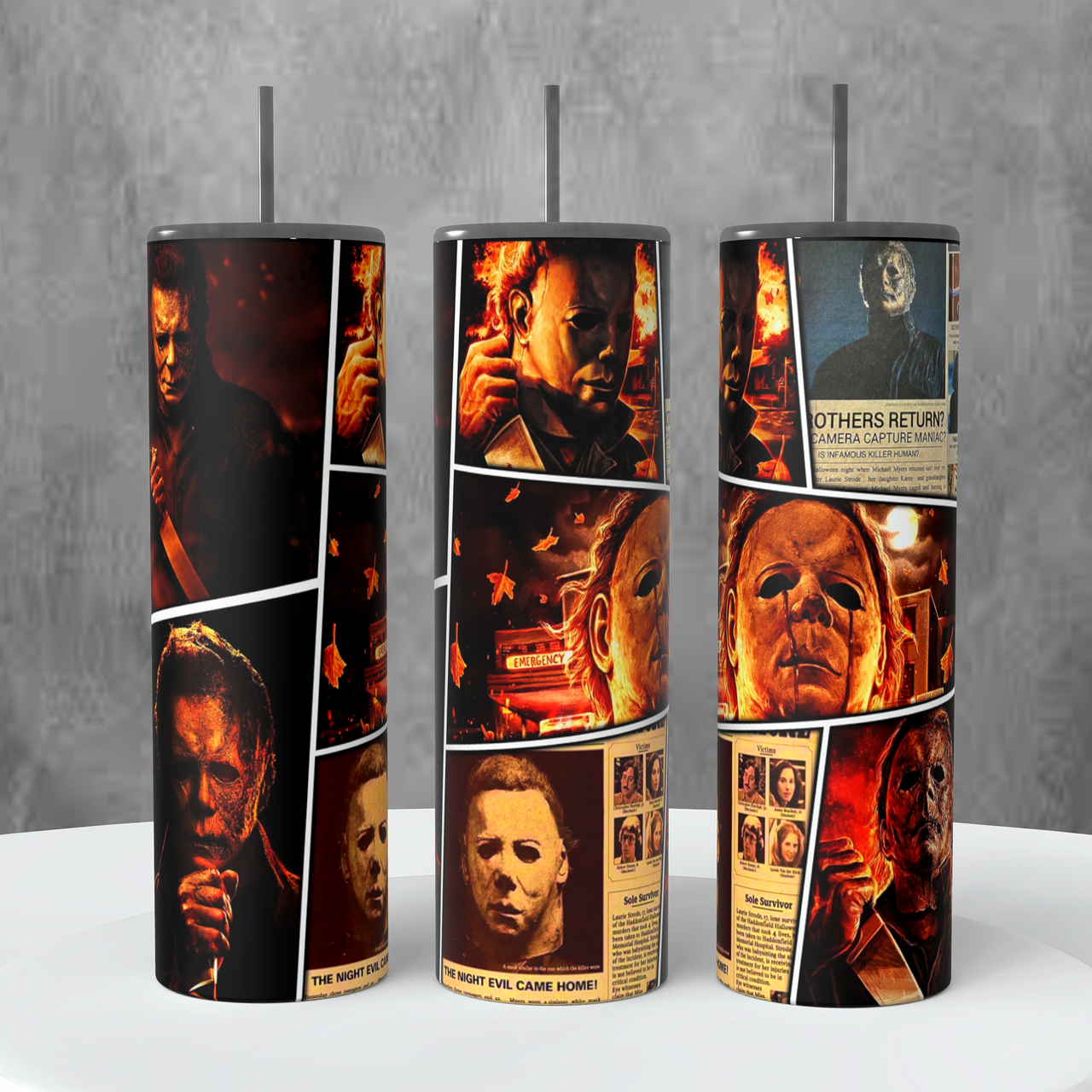 Michael Myers 20 oz Tumbler #9