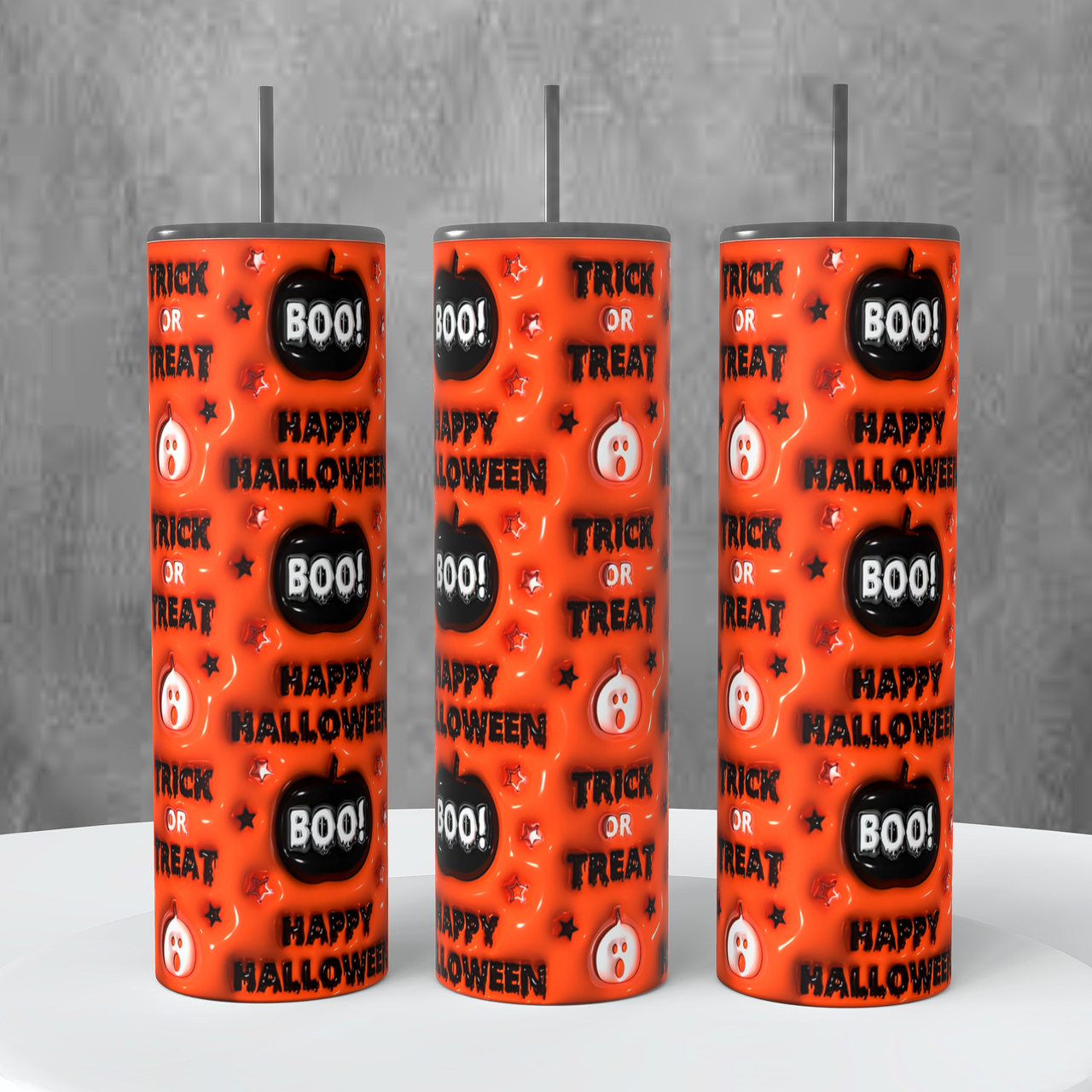 Halloween 20oz Tumbler #111 Trick or Treat Boo