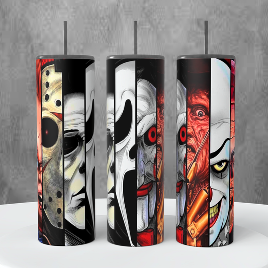 Halloween Horror Icons 20oz Tumbler #2