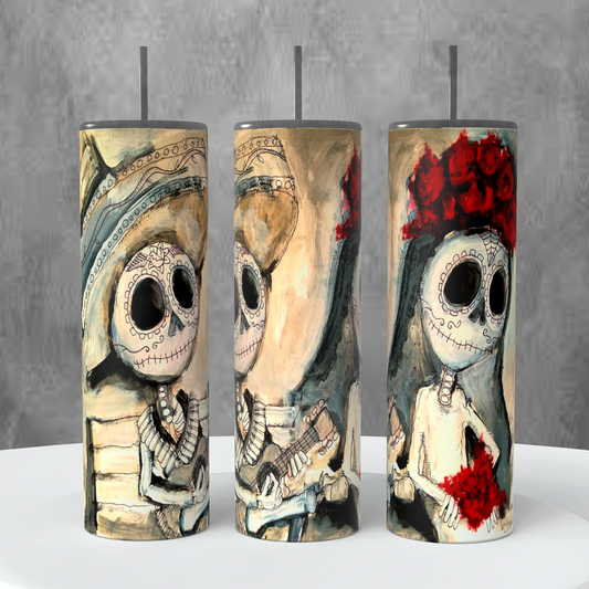 Dia de los Muertos 20oz Tumbler #19