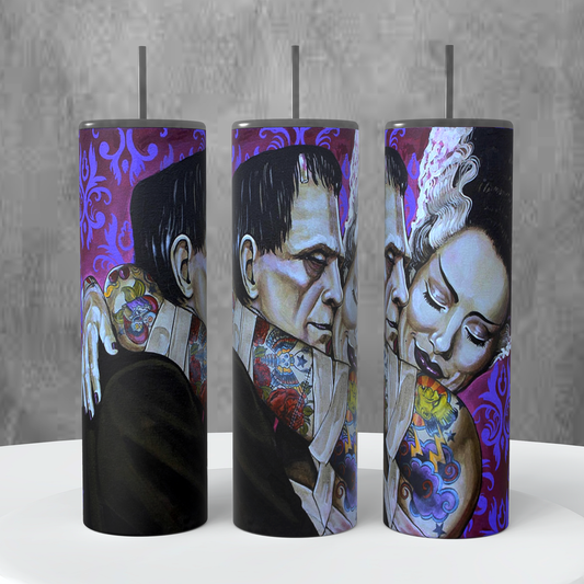 Frankenstein 20 oz Tumbler #3