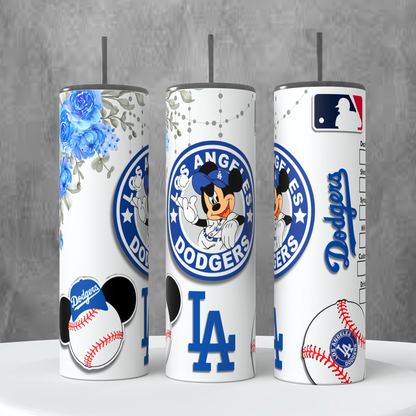 Dodgers Mickey Mouse tumbler