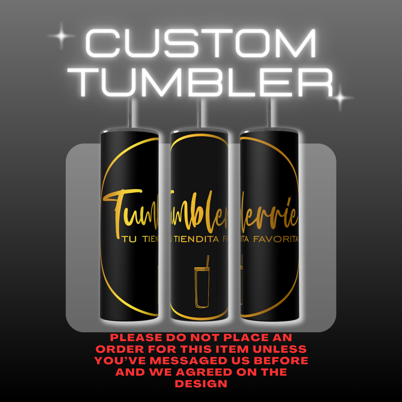 Custom Tumbler