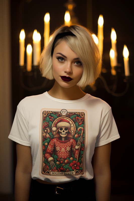 Tarot Card T-Shirt - Holiday Lover