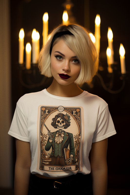 Tarot Card T-Shirt - The Educator