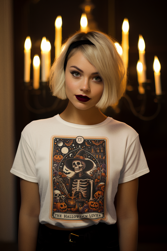 Tarot Card T-Shirt - The Halloween Lover