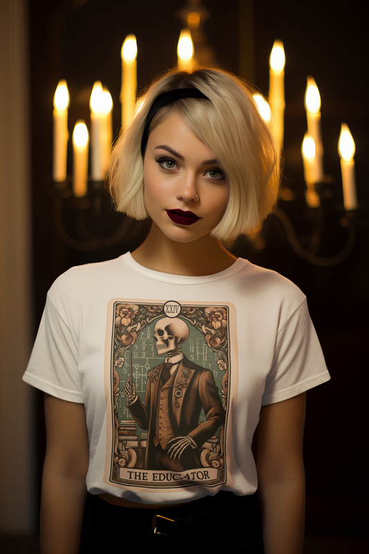 Tarot Card T-Shirt - The Educator