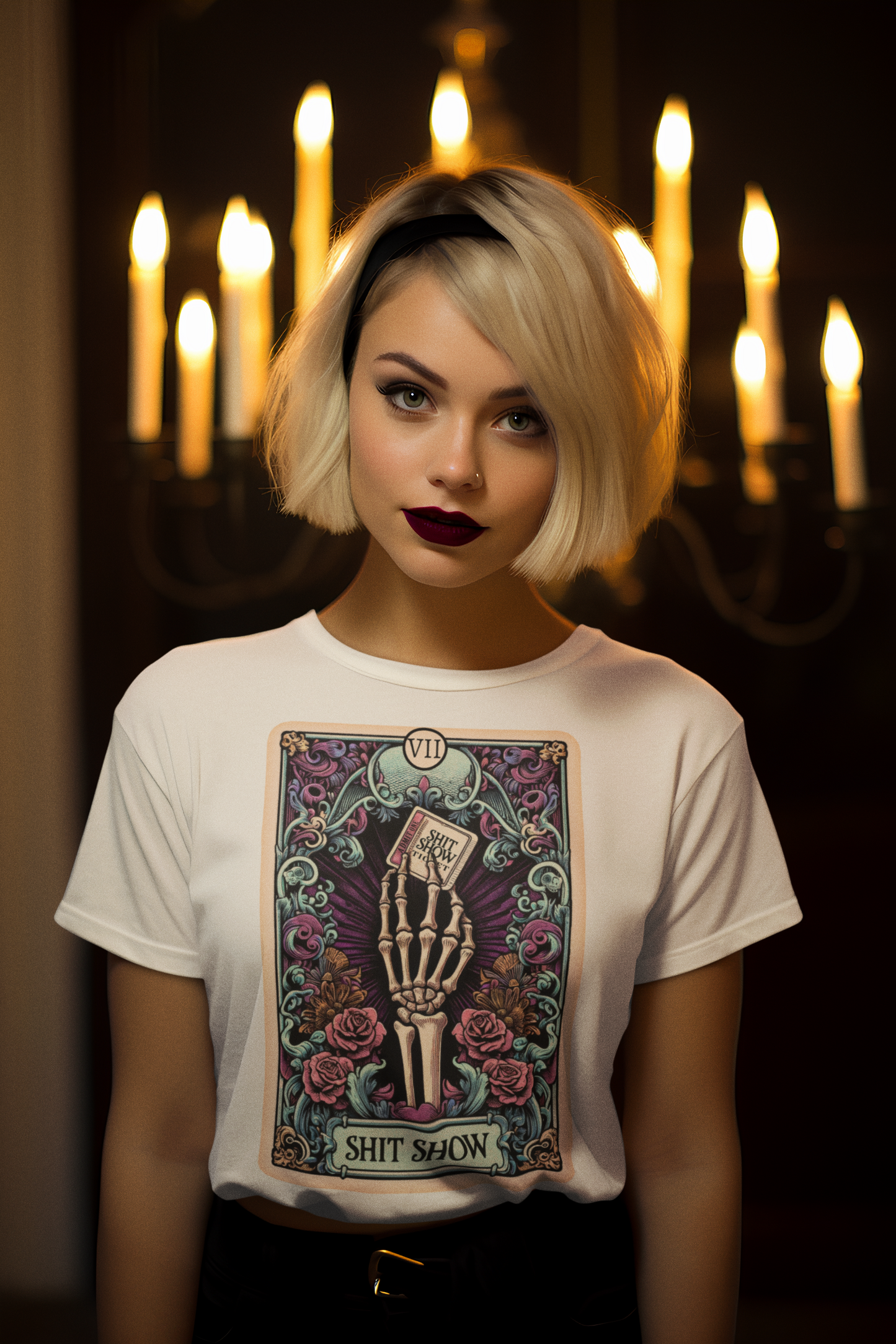 Tarot Card T-Shirt - Shit Show